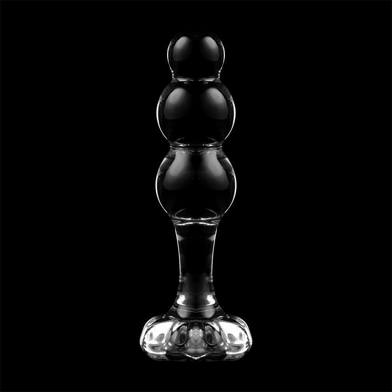 Nebula Series Modèle 1 — Plug anal en verre borosilicate — transparent — vue 7
