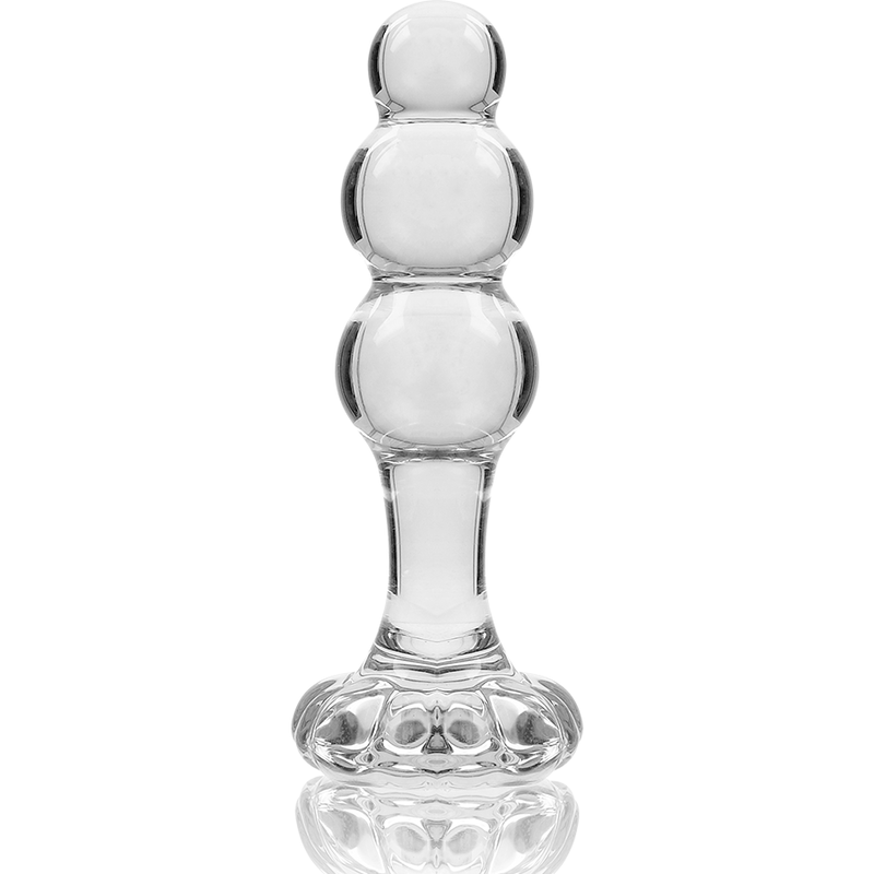 Nebula Series Modèle 1 — Plug anal en verre borosilicate — transparent — vue 5