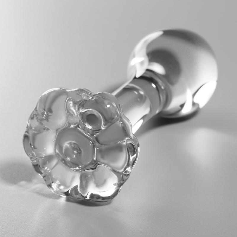 Nebula Series Modèle 2 — Plug anal en verre borosilicate — transparent — vue 1