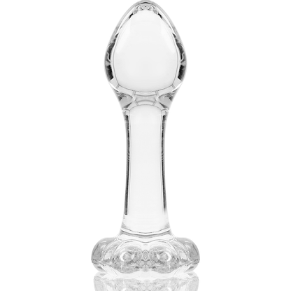 Nebula Series Modèle 2 — Plug anal en verre borosilicate — transparent — vue 5