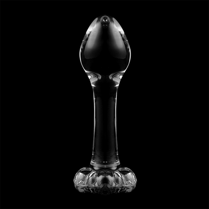 Nebula Series Modèle 2 — Plug anal en verre borosilicate — transparent — vue 7