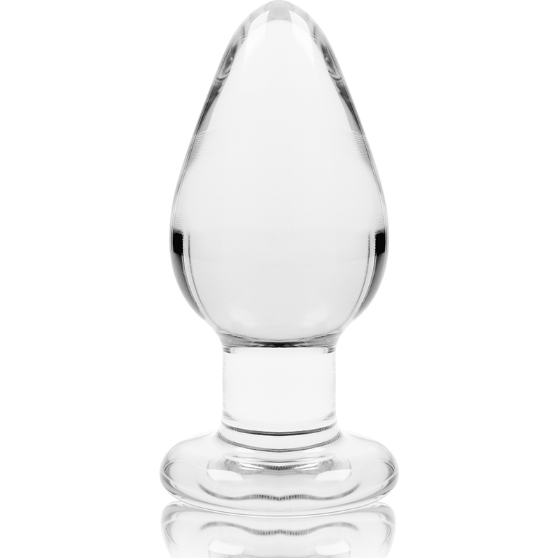 Nebula Series Modèle 3 — Plug anal en verre borosilicate — transparent — vue 5