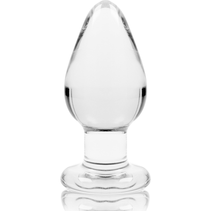 Nebula Series Modèle 3 — Plug anal en verre borosilicate — transparent — vue 5