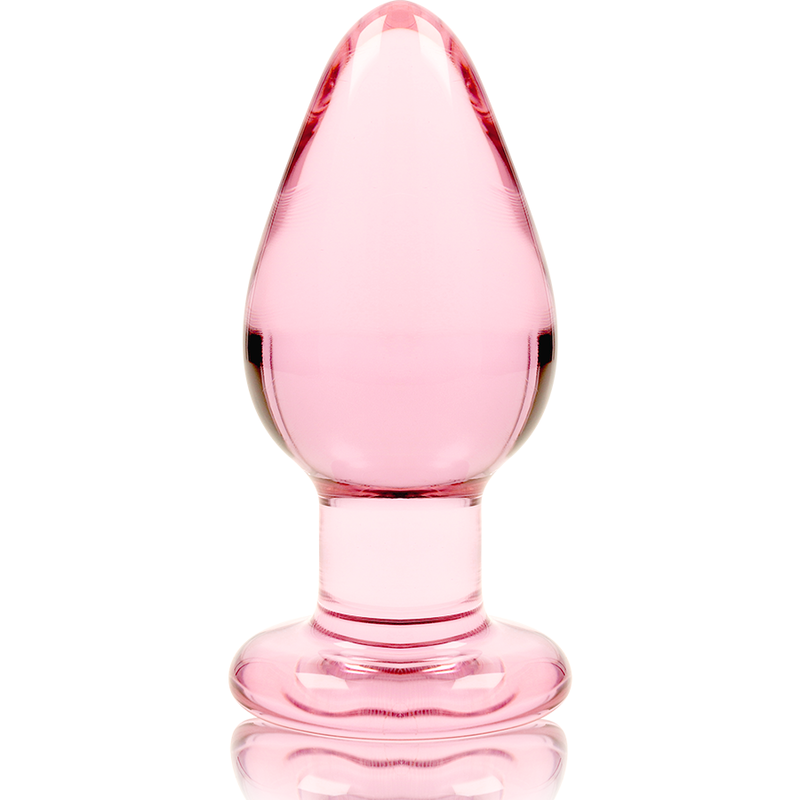 Nebula Series Modèle 3 — Plug anal en verre borosilicate — rose — vue 5