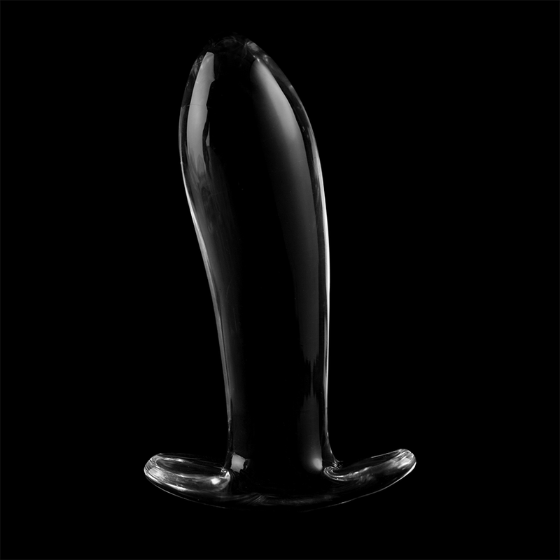 Nebula Series Modèle 5 — Plug anal en verre borosilicate — transparent — vue 7