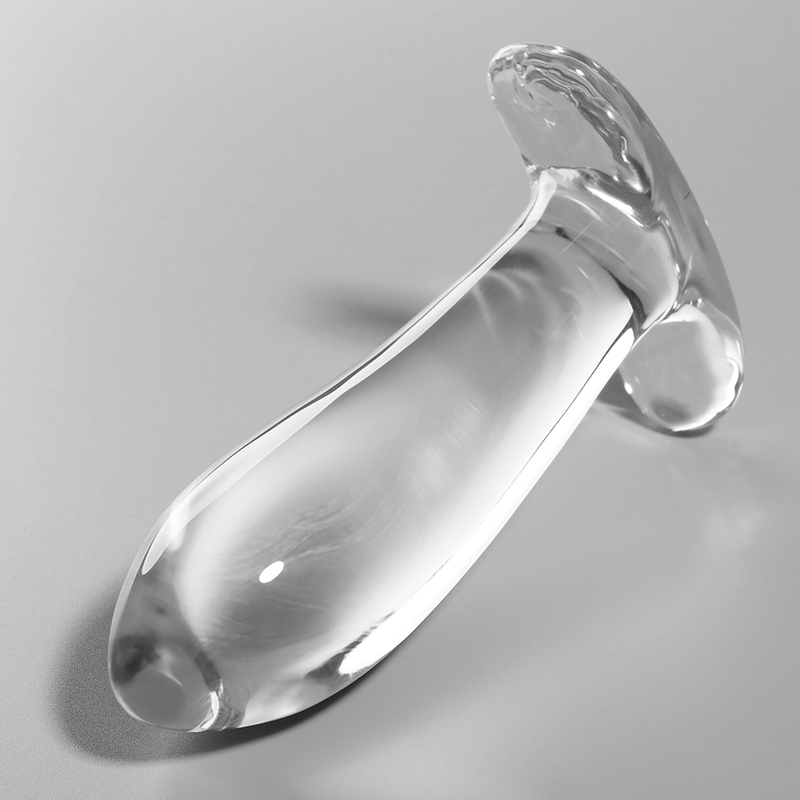 Nebula Series Modèle 5 — Plug anal en verre borosilicate — transparent — vue 1