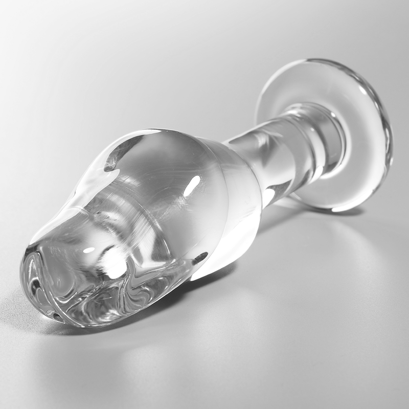 Nebula Series Modèle 6 — Plug anal en verre borosilicate — transparent — vue 1