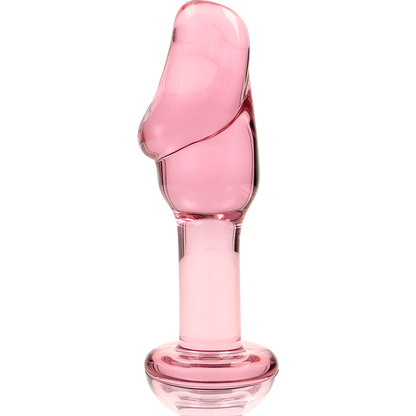 Nebula Series Modèle 6 – Plug anal en verre rose – vue produit 5