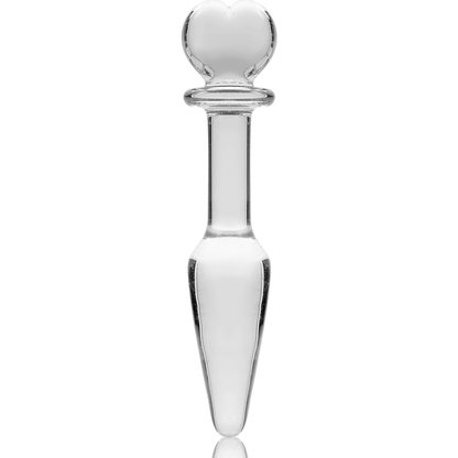 Nebula Series Modèle 7 — Plug anal en verre borosilicate — transparent — vue 5