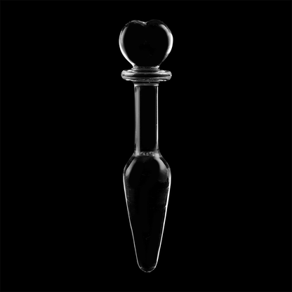 Nebula Series Modèle 7 — Plug anal en verre borosilicate — transparent — vue 7