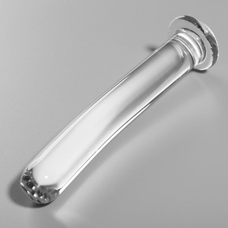Nebula Series Modèle 8 — Gode en verre borosilicate — transparent — vue 1