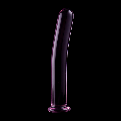 Nebula Series Modèle 9 — Gode en verre borosilicate — rose — vue 7