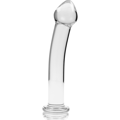 Nebula Series Modèle 10 — Gode en verre borosilicate — transparent — vue 5