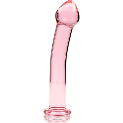 Nebula Series Modèle 10 — Gode en verre borosilicate — rose — vue 5