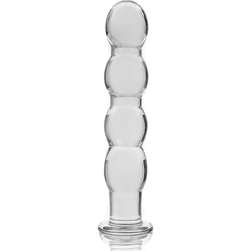 Nebula Series Modèle 11 — Gode en verre borosilicate — transparent — vue 5