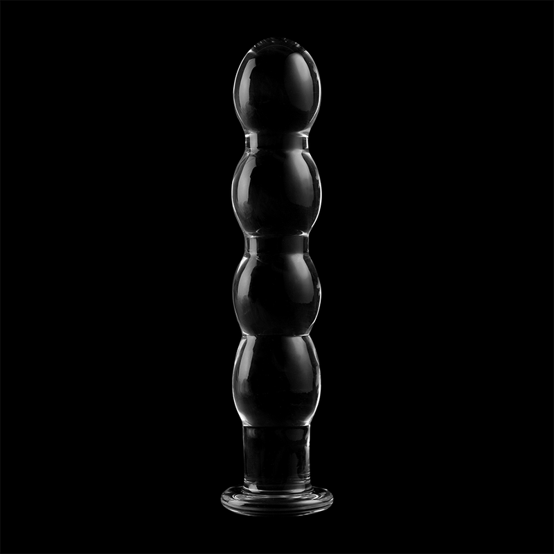 Nebula Series Modèle 11 — Gode en verre borosilicate — transparent — vue 7