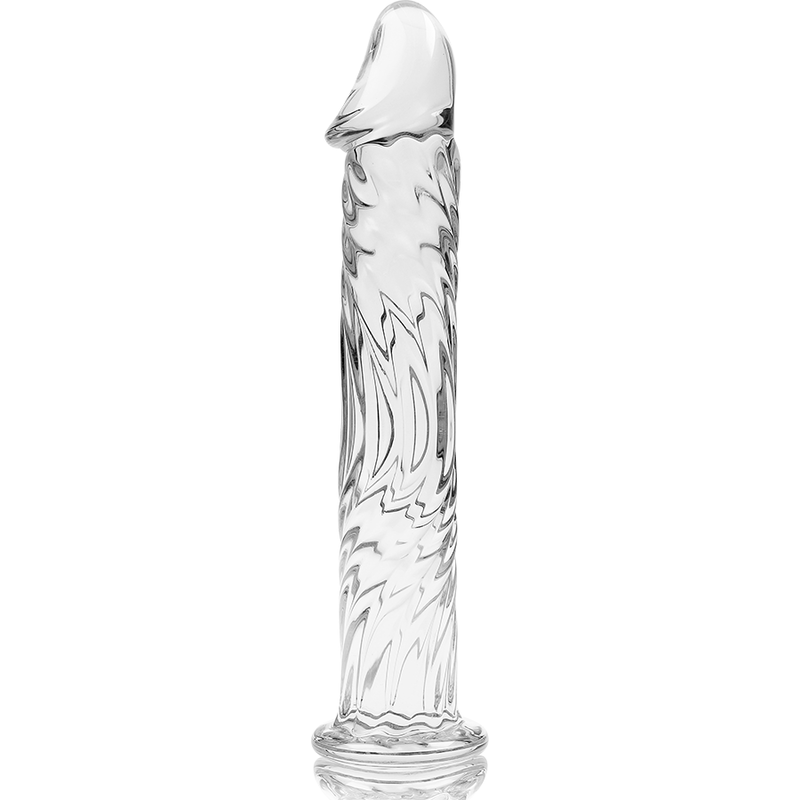 Nebula Series Modèle 12 — Gode en verre borosilicate — transparent — vue 5