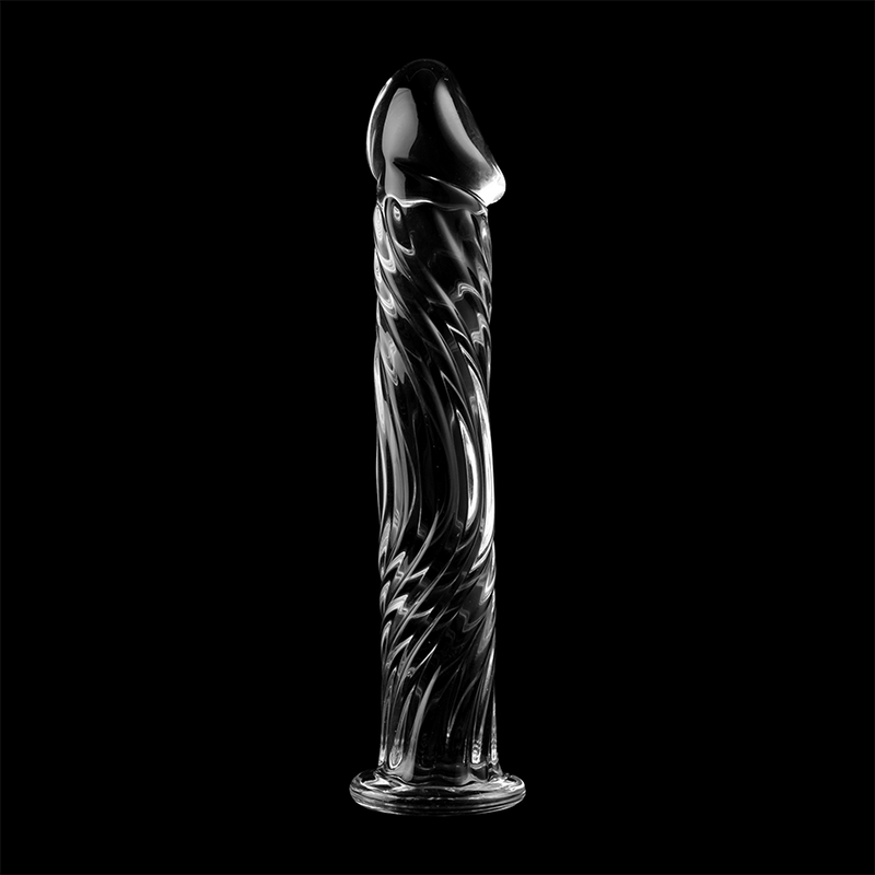 Nebula Series Modèle 12 — Gode en verre borosilicate — transparent — vue 7