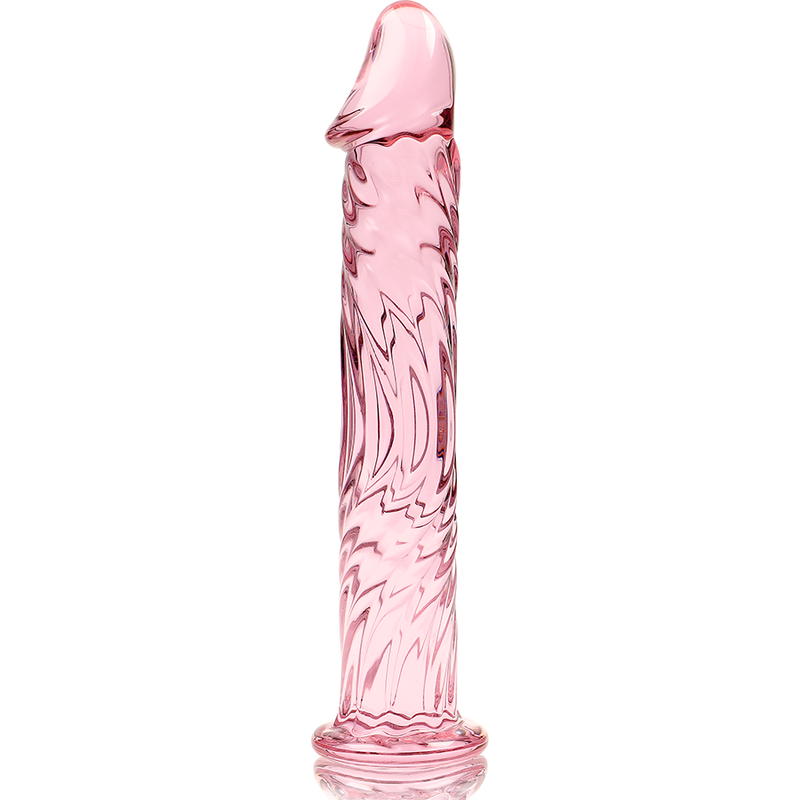 Nebula Series Modèle 12 — Gode en verre borosilicate — rose — vue 5