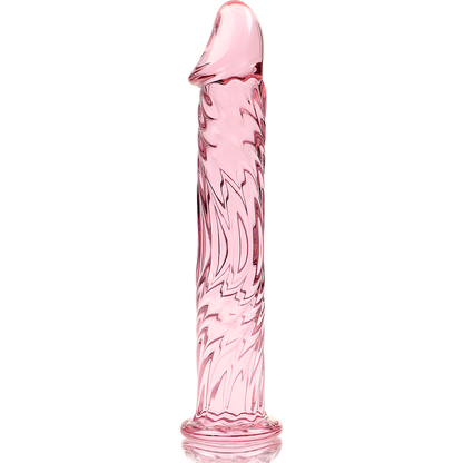 Nebula Series Modèle 12 — Gode en verre borosilicate — rose — vue 5