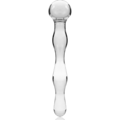 Nebula Series Modèle 13 — Gode en verre borosilicate — transparent — vue 5