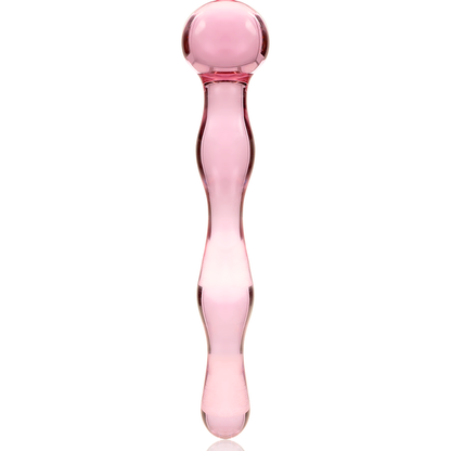 Nebula Series Modèle 13 — Gode en verre borosilicate — rose — vue 5