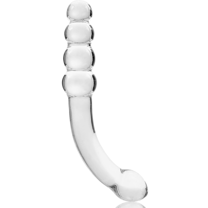 Nebula Series Modèle 14 — Gode en verre borosilicate — transparent — vue 5