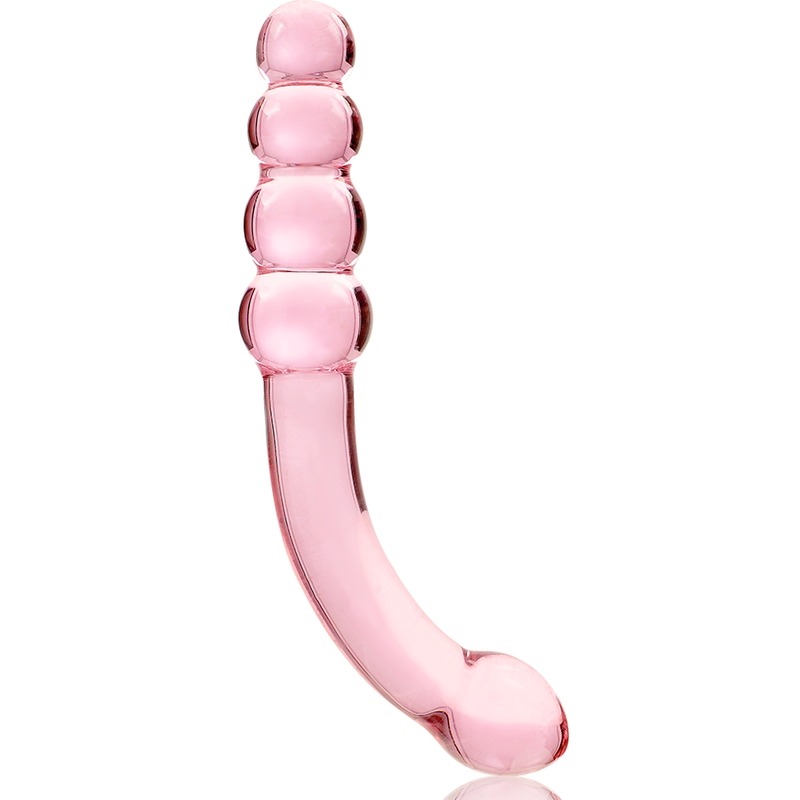 Nebula Series Modèle 14 — Gode en verre borosilicate — rose — vue 5