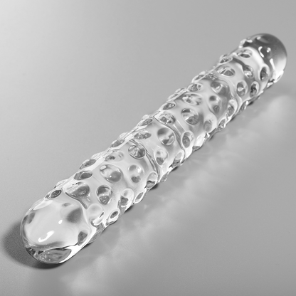 Nebula Series Modèle 15 — Gode en verre borosilicate — transparent — vue 1