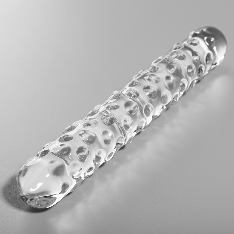 Nebula Series Modèle 15 — Gode en verre borosilicate — transparent — vue 1