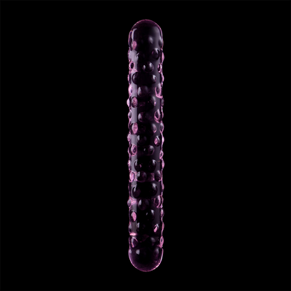 Nebula Series Modèle 15 — Gode en verre borosilicate — rose — vue 7