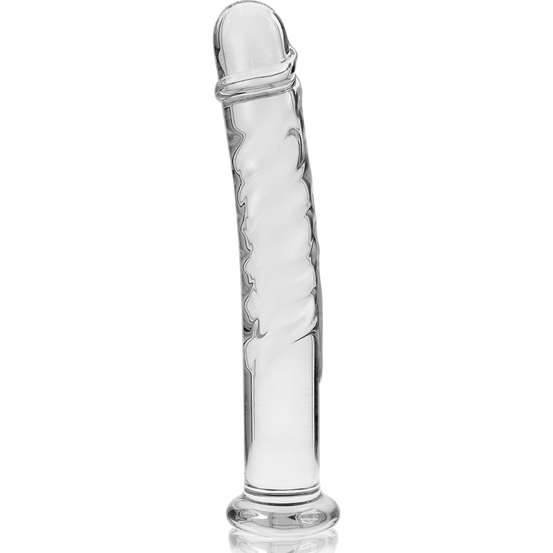 Nebula Series Modèle 16 — Gode en verre borosilicate — transparent — vue 5