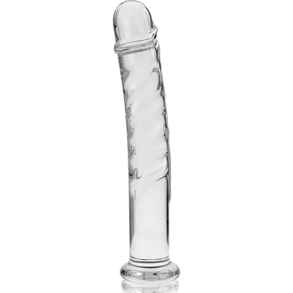 Nebula Series Modèle 16 — Gode en verre borosilicate — transparent — vue 5
