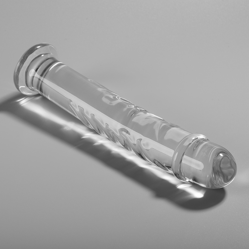 Nebula Series Modèle 16 — Gode en verre borosilicate — transparent — vue 1