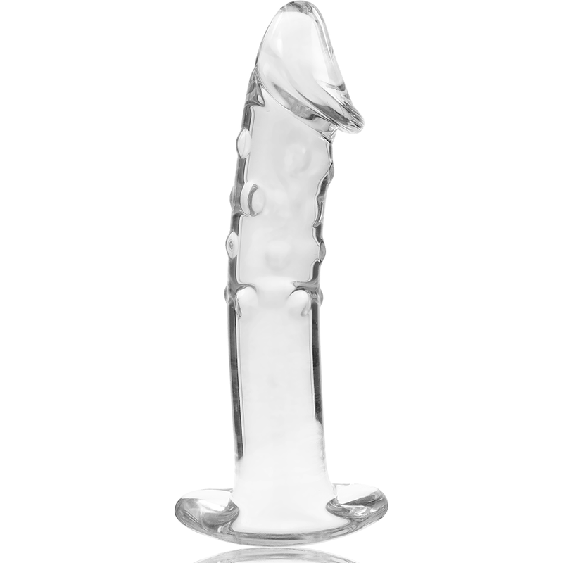Nebula Series Modèle 19 — Gode en verre borosilicate — transparent — vue 5