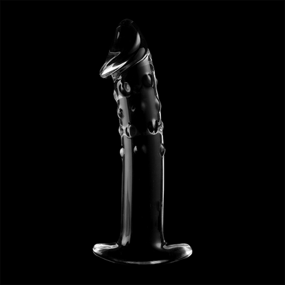 Nebula Series Modèle 19 — Gode en verre borosilicate — transparent — vue 7
