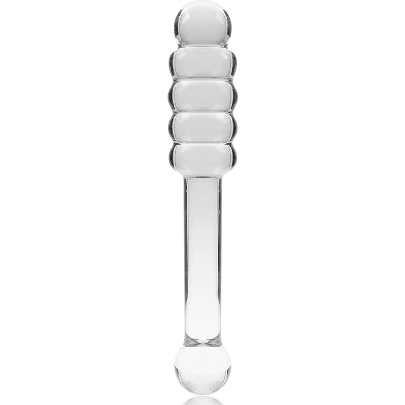 Nebula Series Modèle 20 — Gode en verre borosilicate — transparent — vue 5