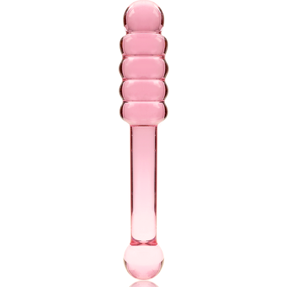 Nebula Series Modèle 20 — Gode en verre borosilicate — rose — vue 5
