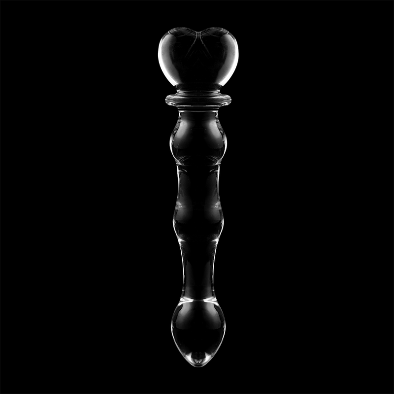 Nebula Series Modèle 21 — Gode en verre borosilicate — transparent — vue 7