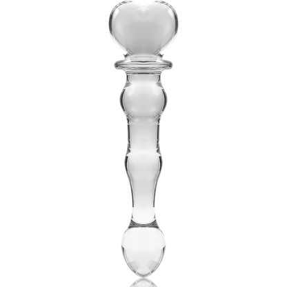 Nebula Series Modèle 21 — Gode en verre borosilicate — transparent — vue 5