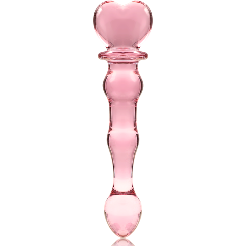 Nebula Series Modèle 21 — Gode en verre borosilicate — rose — vue 5