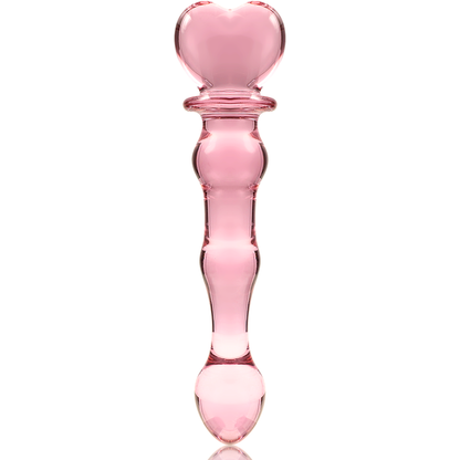 Nebula Series Modèle 21 — Gode en verre borosilicate — rose — vue 5