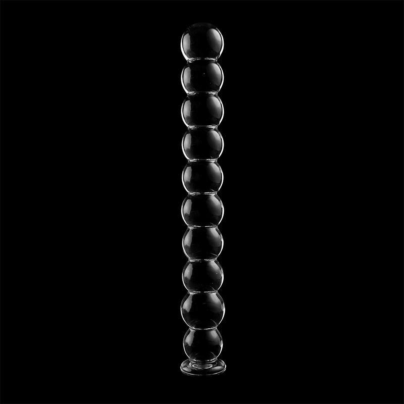 Nebula Series Modèle 22 — Gode en verre borosilicate — transparent — vue 6