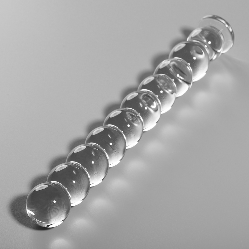 Nebula Series Modèle 22 — Gode en verre borosilicate — transparent — vue 1