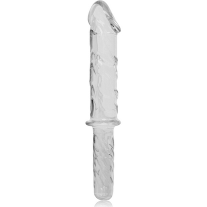 Nebula Series Modèle 24 — Gode en verre borosilicate — transparent — vue 5