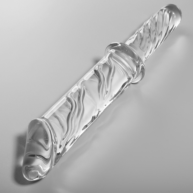 Nebula Series Modèle 24 — Gode en verre borosilicate — transparent — vue 1