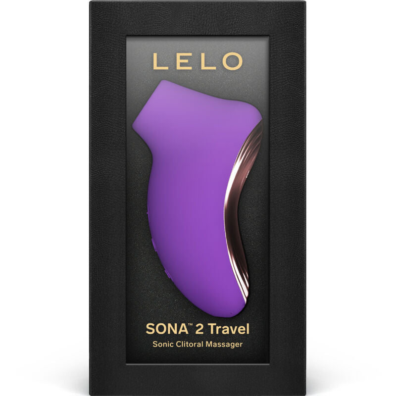 LELO Sona 2 Travel – Stimulateur clitoridien compact – Violet – vue produit 11