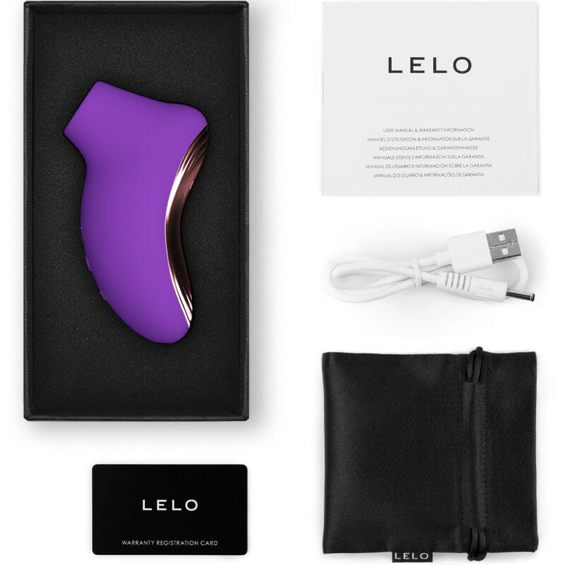 LELO Sona 2 Travel – Stimulateur clitoridien compact – Violet – vue produit 10