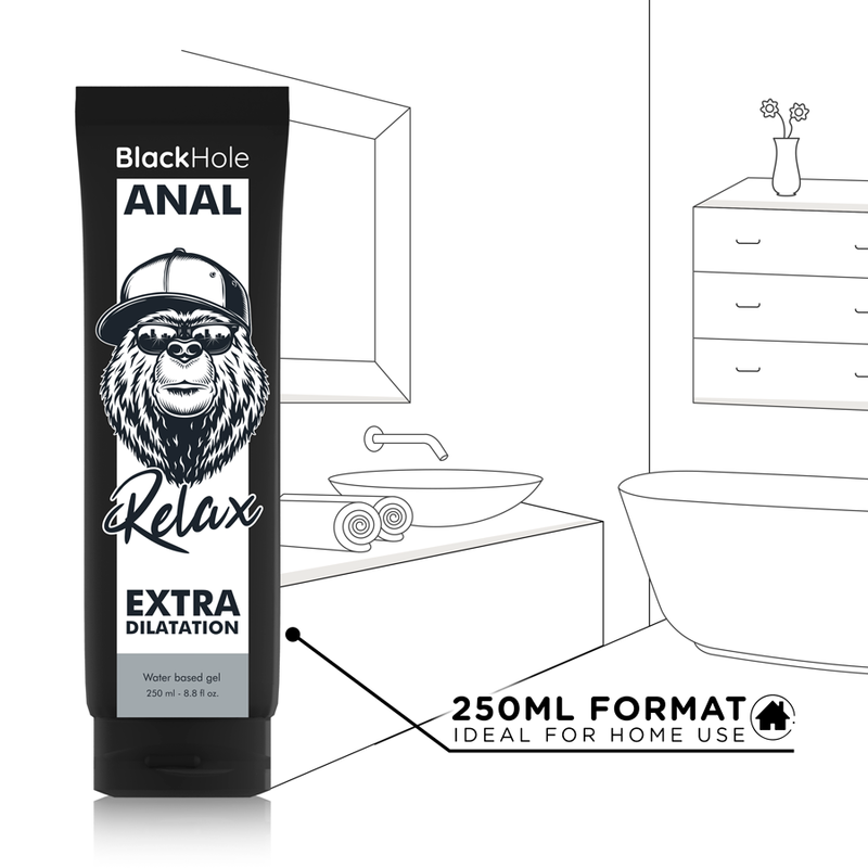 Black Hole – Gel de dilatation anale à base d’eau – vue produit 12