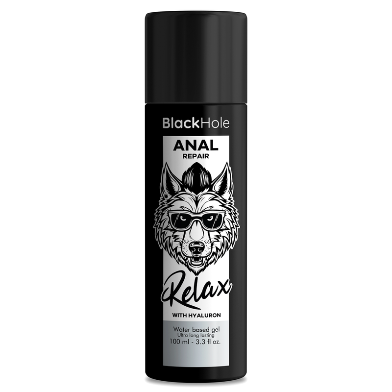 Black Hole – Réparation anale relax à base d’eau avec hyaluron 100 ml – vue produit 1